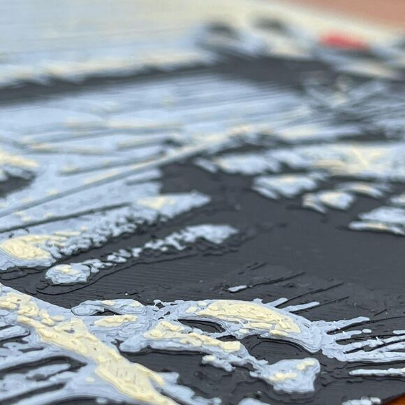 Scary Girl Wall Art, Creepy Girl Art, Creepy Girl Red Heart - Picture 8 of 10